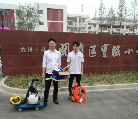 开发区实验小学检测/复检协助案例现场