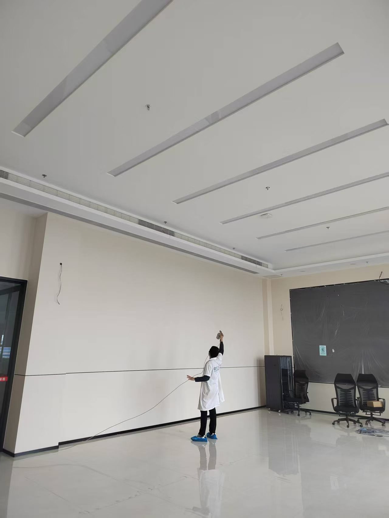 三一重工装载事业部室内空气净化工程现场2