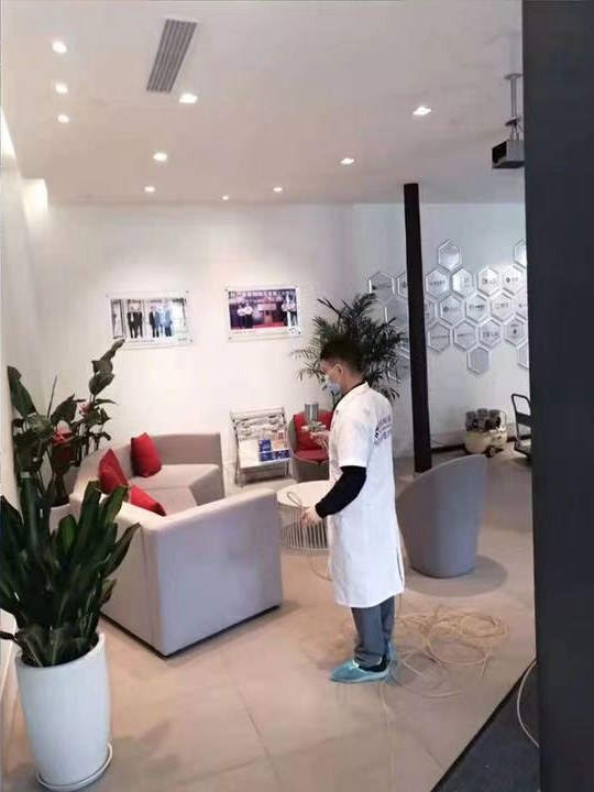 苏州股权投资基金管理有限公司室内空气净化工程现场4