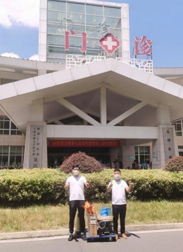 永鼎医院室内空气净化工程现场
