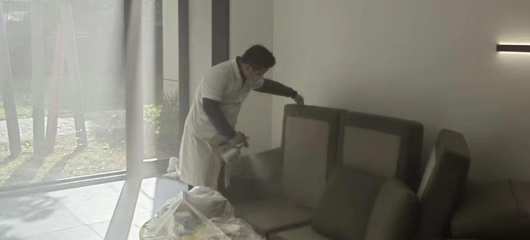住宅甲醛治理案例｜澳韵花园室内空气治理与后续复检说明室内空气净化工程现场